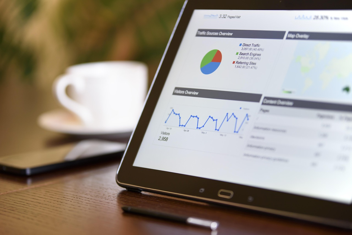 A dynamic visual where fluctuating digital stock charts and currency symbols emerge from a turbulent economic landscape, seamlessly transitioning into vibrant green foliage and a clear, upward-trending growth line, symbolizing the navigation of market trends towards a sustainable financial future.